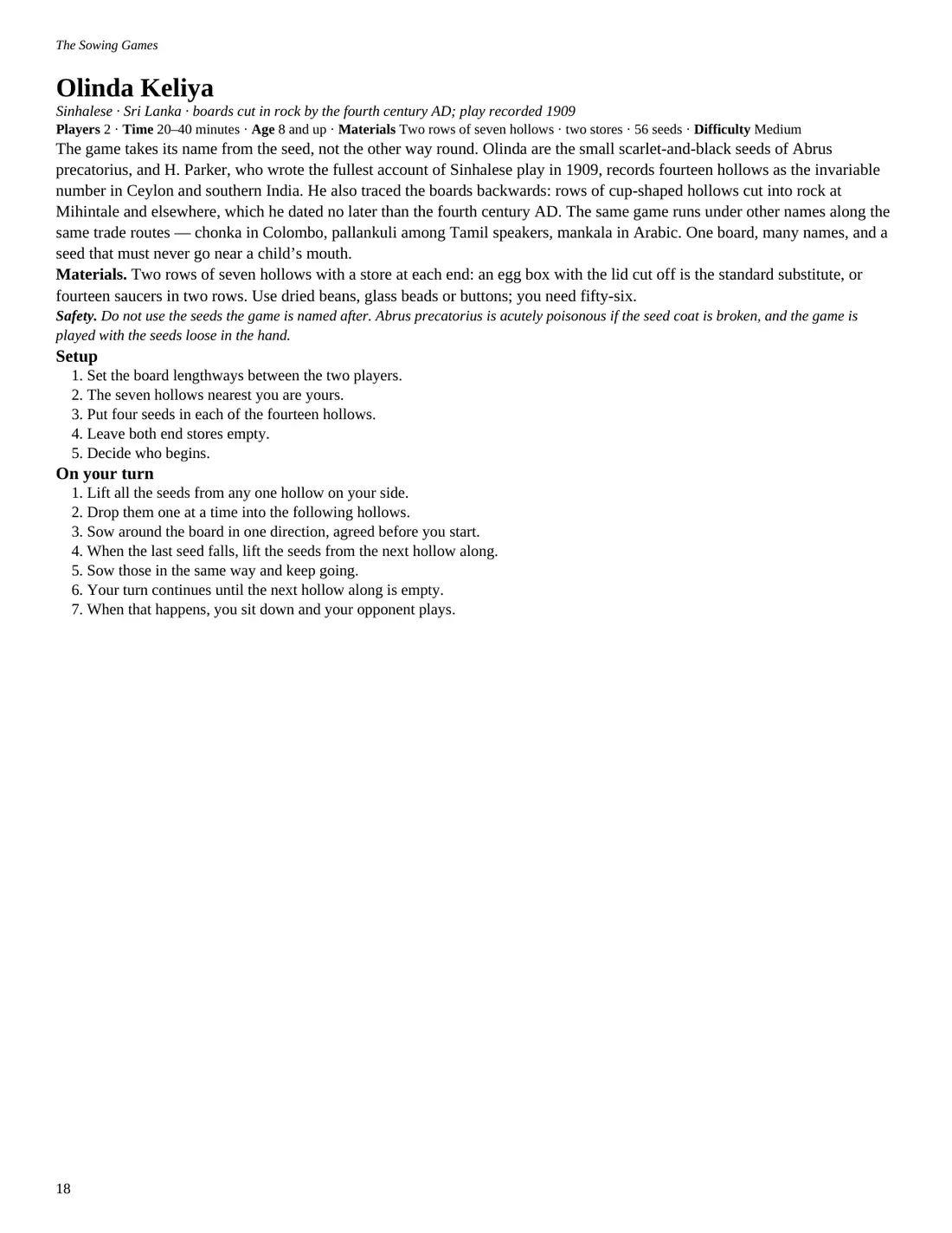 The Great Book of World Games — page 18